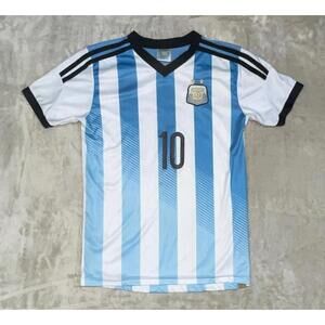 Messi Argentina AFA Jersey World Cup Size Small Soccer Futbol Jersey #10